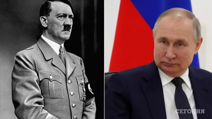 Путін поводиться як Гітлер перед програшем війни.