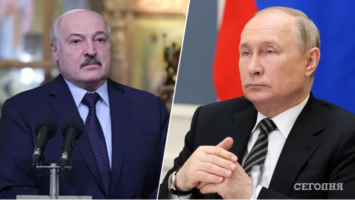 Путин втянул Лукашенко в военную авантюру, теперь тонут вместе / Фото Reuters/ Коллаж "Сегодня"