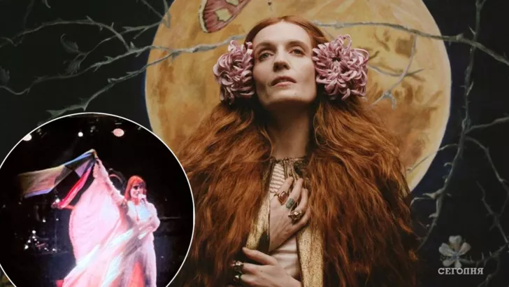 Florence + The Machine поддержали Украину на концерте в Варшаве