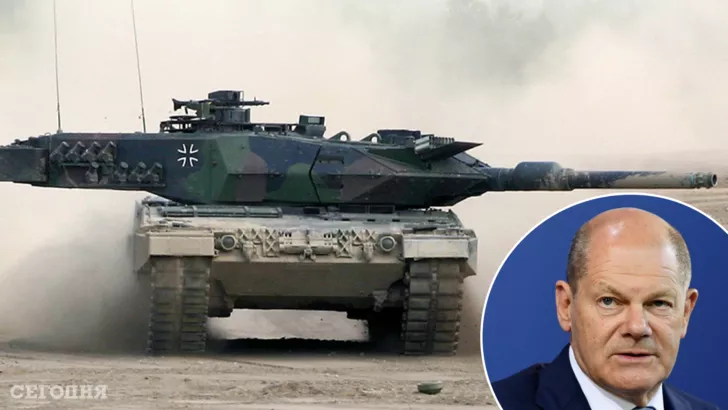 Олаф Шольц не хоче давати Україні танки