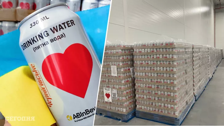 Компания AB InBev Efes Ukraine передала гуманитарную питьевую воду в регионы, наиболее нуждающиеся в ней