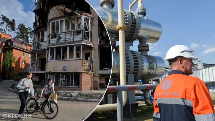 Украинцам с поврежденными домами придется вызывать газовиков