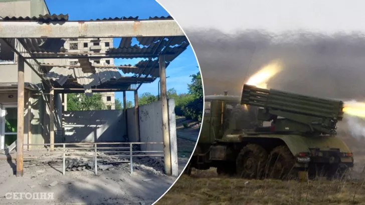 Ракета попала во двор детского садика в Запорожской области.
