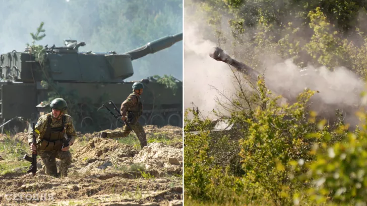 Украинские военніе сражаются за Северодонецк