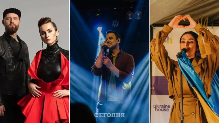 Кто из украинских артистов едет в тур за границу  - расписание концертов