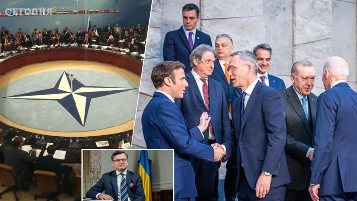 Несмотря на отсутствие предпосылок, Украина ожидает от саммита НАТО "чуда". Фото: коллаж "Сегодня"