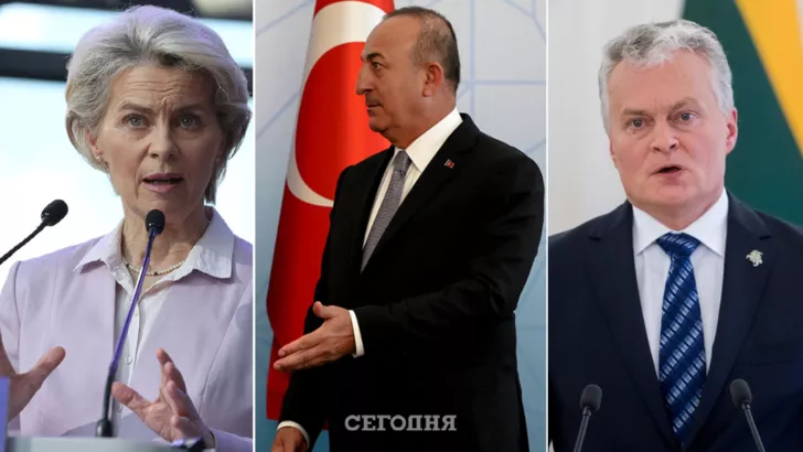 Европейские лидеры четко видят угрозу от Москвы, Турция все еще пытается заигрывать / Фото Reuters / Коллаж "Сегодня"