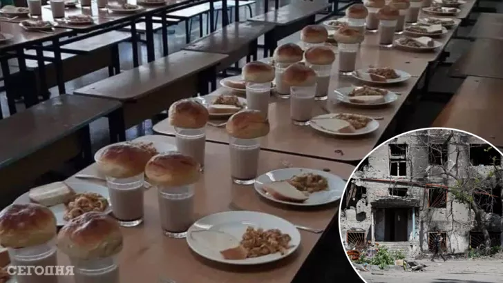 В оккупированном Мариуполе дети жалуются на еду в школе