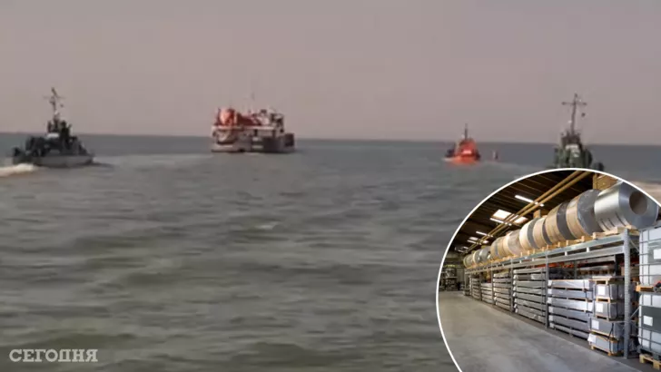Оккупанты продолжают вывозить украинский металл кораблями
