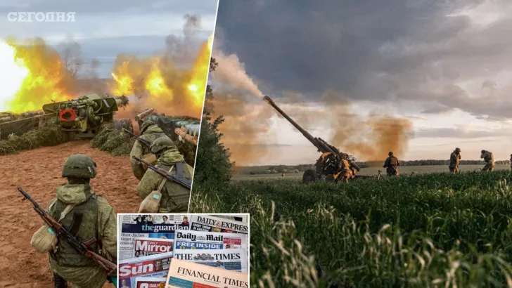 Доля України багато в чому залежатиме від того, як швидко надійде в країну важке озброєння. Фото: колаж "Сьогодні"