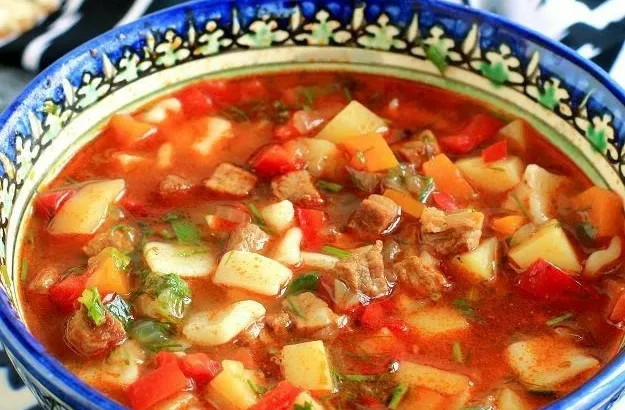 Рецепт узбекского супа мампара