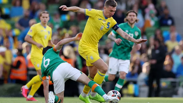 Сборные Украины и Ирландии вновь встретятся в матче Лиги наций