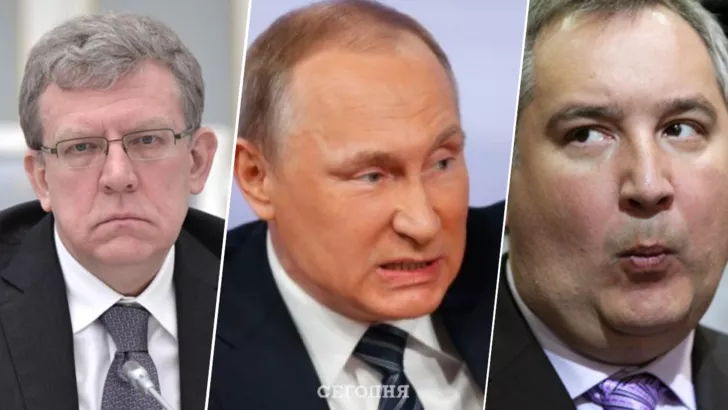 Алексей Кудрин сдал Рогозина Путину. Фото: коллаж "Сегодня"