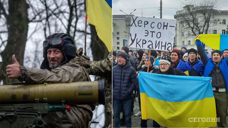 Украинские защитники подходят к Херсону.