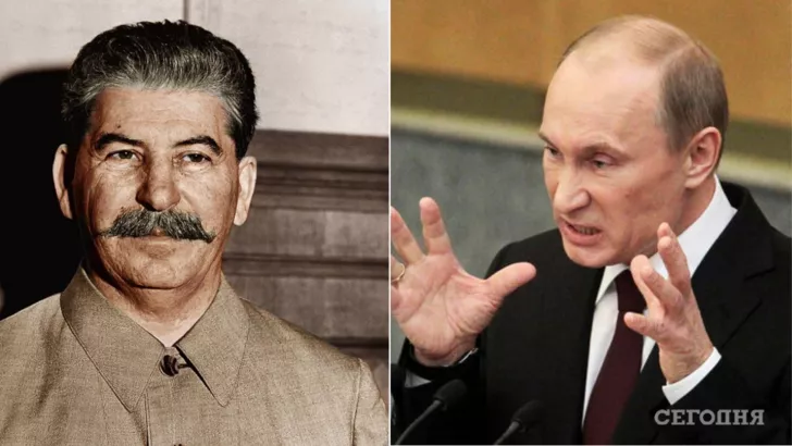 Владимир Путин придумал сталинское наказание для россиян. Фото: коллаж "Сегодня"