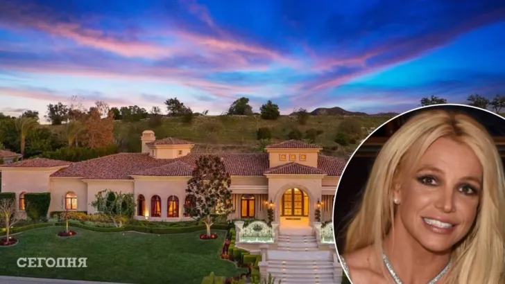 Бритни Спирс купила шикарный особняк в Калифорнии