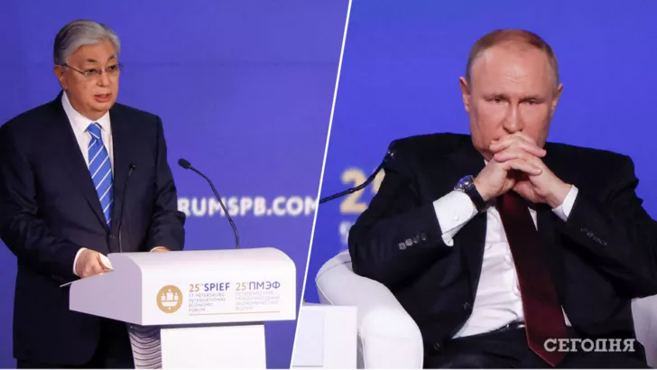 Путин не понял, что это было / Фото Reuters / Коллаж "Сегодня"