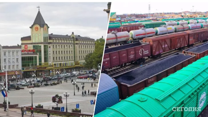 Литва прекращает транзит части грузов в Калининградскую область. Коллаж "Сегодня"