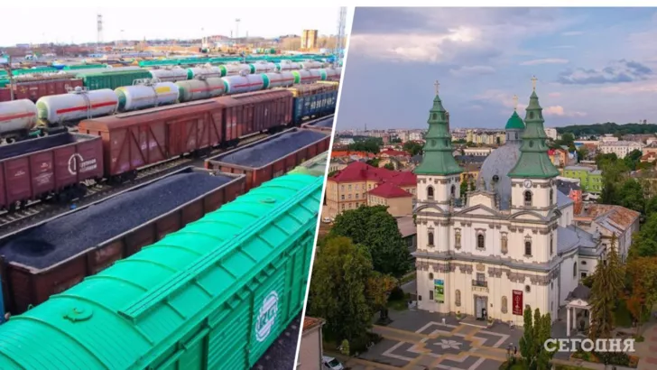 Транзит ряда товаров из РФ в Калининградскую область, а на Тернополе будут проверять документы у всех. Коллаж "Сегодня"