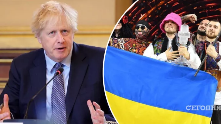 Борис Джонсон за те, щоб "Євробачення-2023" відбулося в Україні