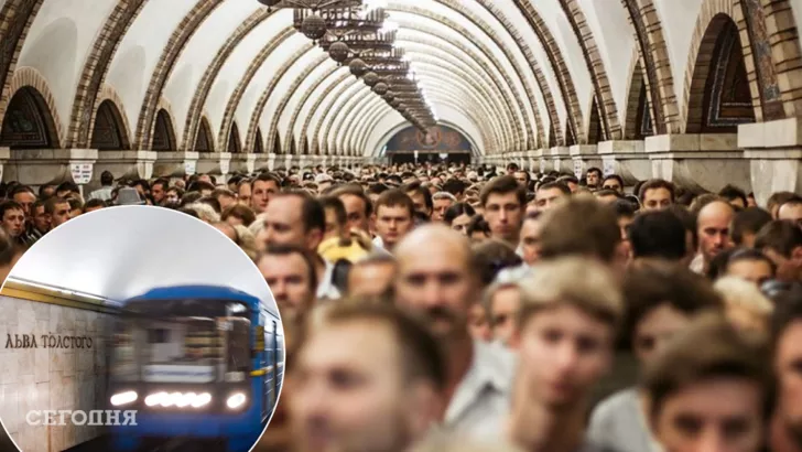 В Киеве избавляются от русских названий в метро. Фото: коллаж "Сегодня"