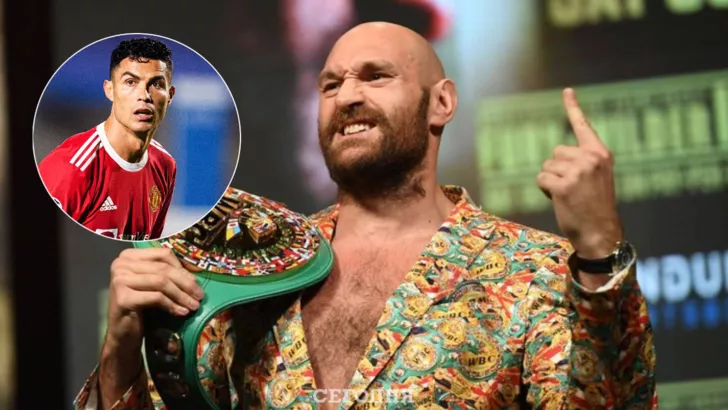 Tyson Fury unhappy with Ronaldo's role at Manchester United