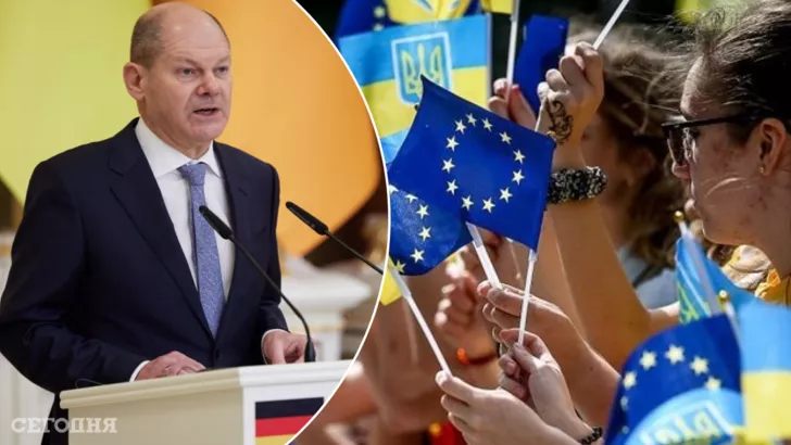 Олаф Шольц предложил упростить правила предоставления кандидатства в члены ЕС