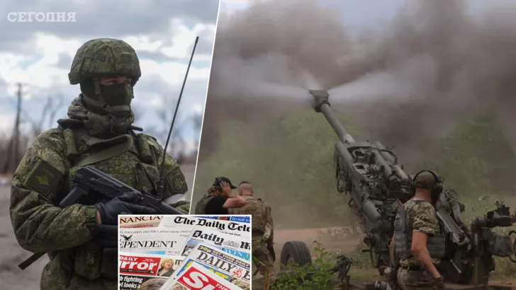 Современные артиллерийские системы, которые Запад отправляют в Украину, могут изменить ситуацию на фронте. Фото: коллаж "Сегодня"