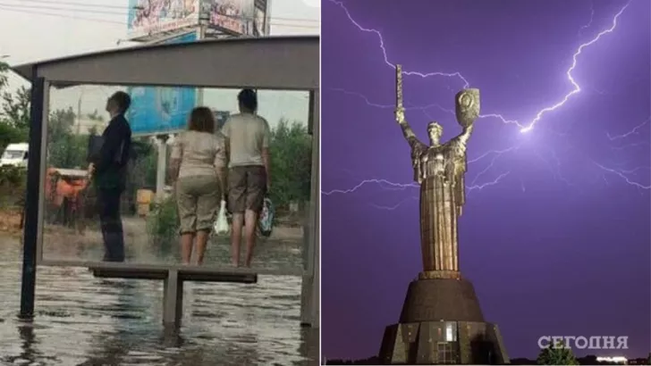 Киев может затопить. Фото: коллаж "Сегодня"