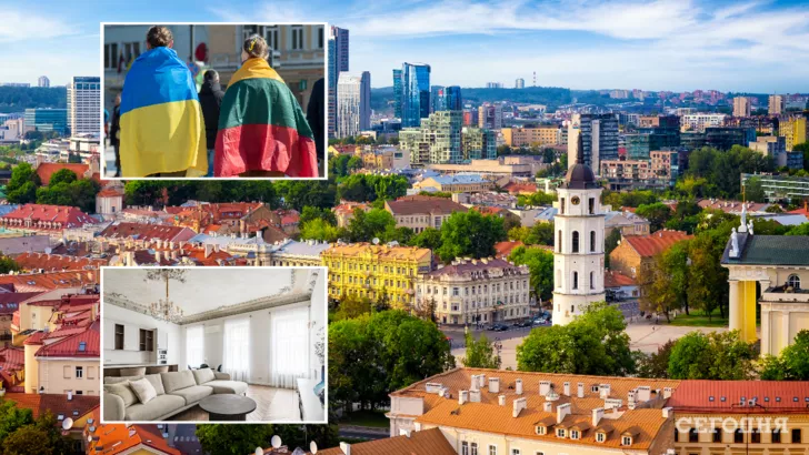В середньому оренда квартир в Литві коштує 450 дол. або 15,8 тис. грн