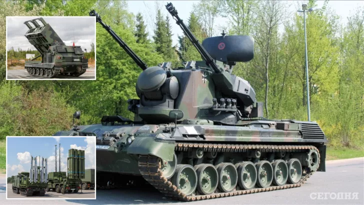 ФРГ передаст украинской армии новое вооружение. Фото: коллаж "Сегодня"