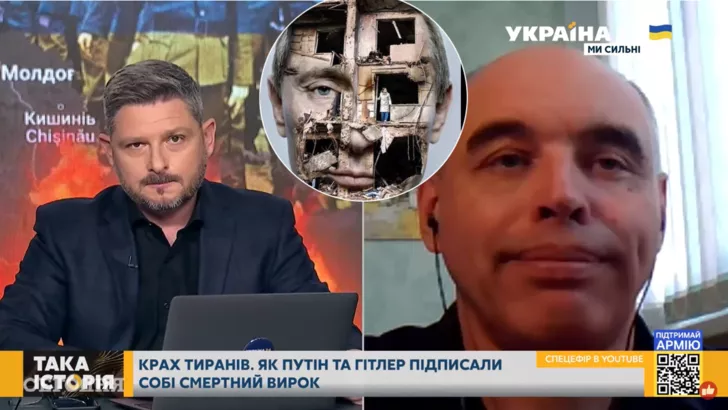Попов (справа) рассказал, как Путин цепляется за власть/Фото: коллаж: "Сегодня"