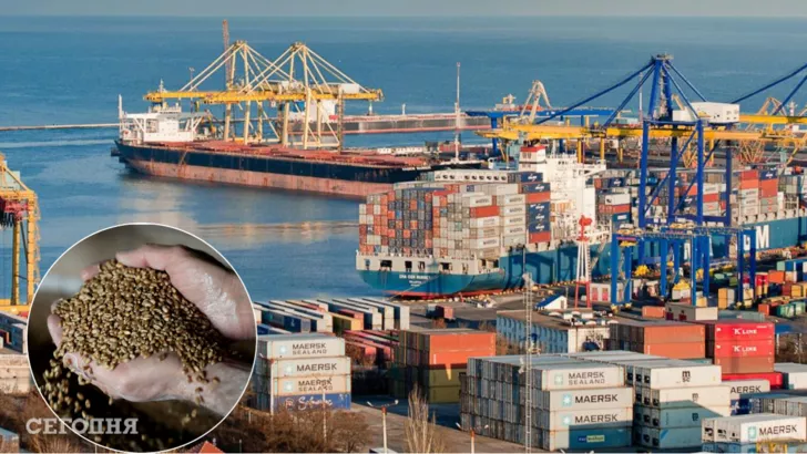 Украинское зерно планируют вывезти из порта в Одессе