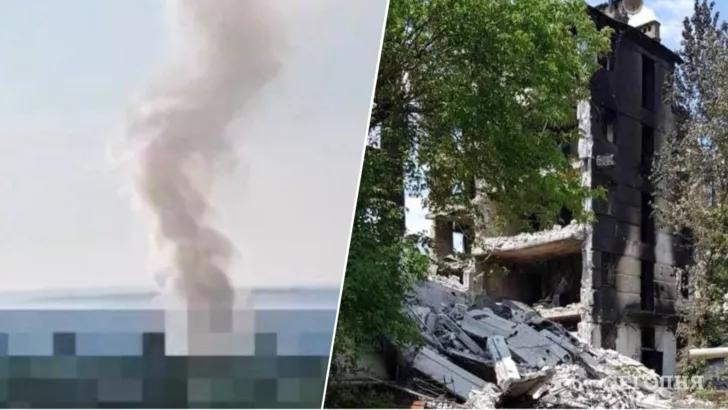 Shelling of Ukrainian cities.  Photo: collage "Today"