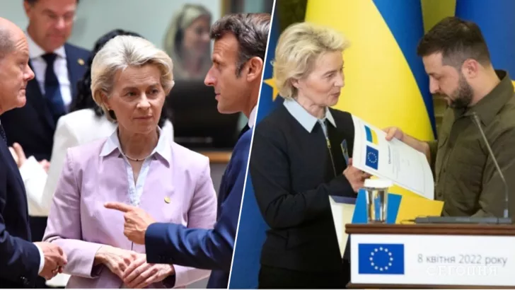 Страны ЕС предоставили Украине статус кандидата на вступление в Европейский Союз. Фото: коллаж "Сегодня"