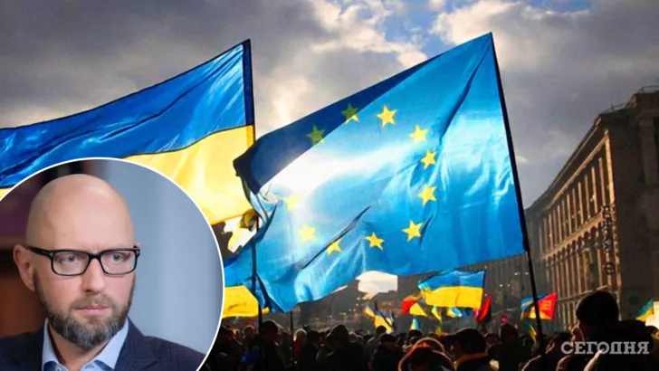 Арсений Яценюк назвал историческим предоставление Украине статуса кандидата в члены ЕС