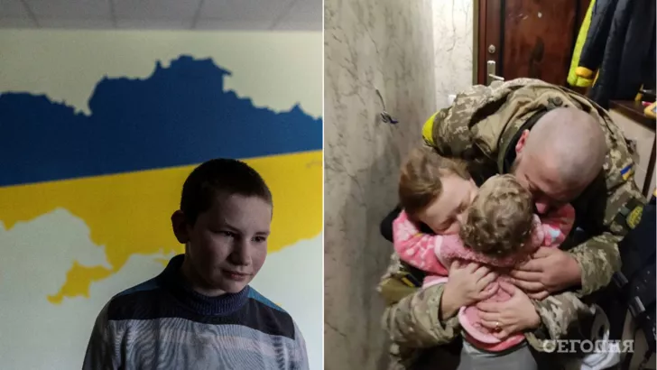 Оккупанты берут в плен детей военных ВСУ.