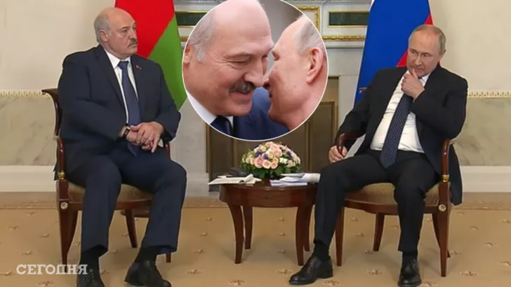 Олександр Лукашенко провів зустріч з Володимиром Путіним. Фото: колаж "Сьогодні"