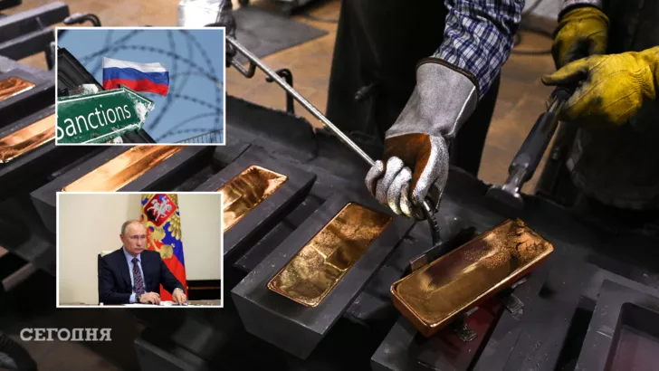 Экспорт золота является вторым крупнейшим источником прибыли в РФ