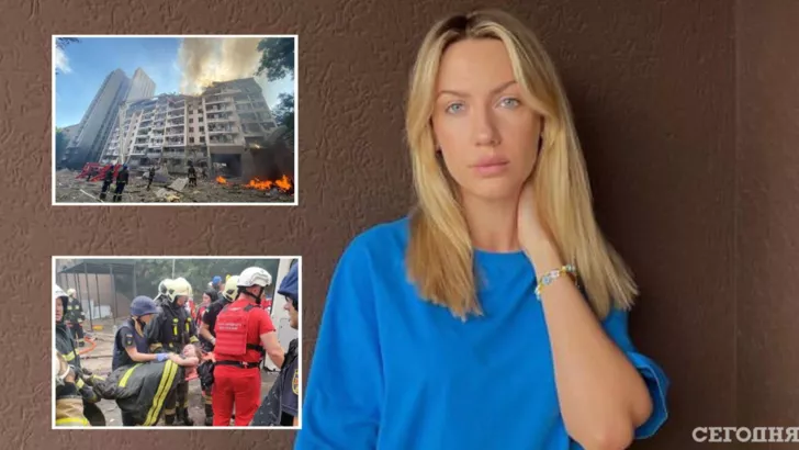 Леся Никитюк и другие звезды отреагировали на ракетные обстрелы рашистами Киева