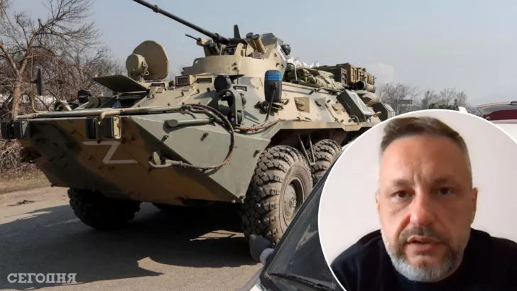 Андрющенко сообщил о колоннах военнй техники РФ, идущих через Мариуполь