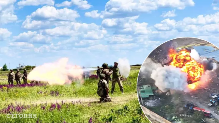 ВСУ уничтожают оккупантов/Фото: оперативное командование "Юг", Генштаб. Коллаж: "Сегодня"
