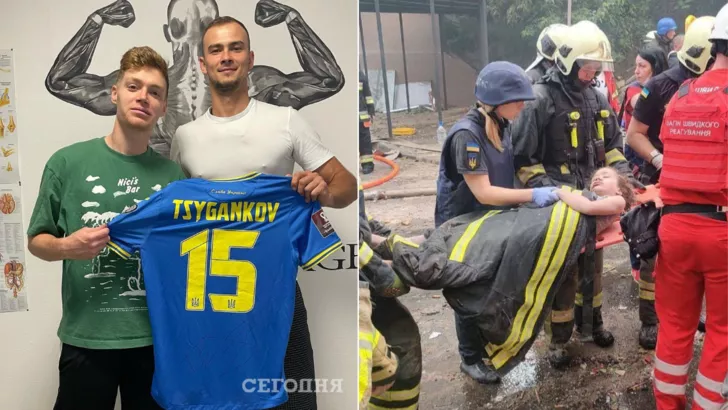 Viktor Tsygankov will help the girl affected by the bombing