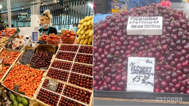На рынках Беларуси заметили украинские ягоды и овощи. Фото: коллаж "Сегодня"