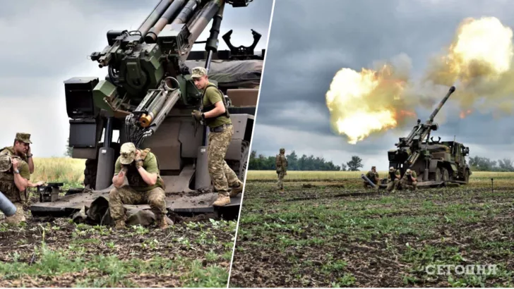 Збройні сили України одержали від Франції CAESAR. Фото: колаж "Сьогодні"