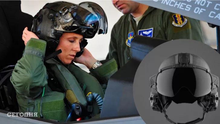 Новий шолом для льотного складу ВПС США, в якому тепер і жінки, легший за старий на 42%