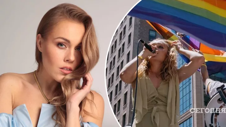 Певица Alyosha спела на гей-параде в Нью-Йорке