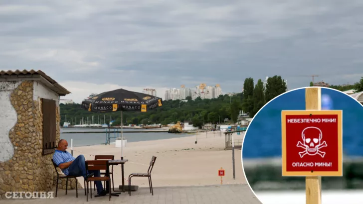 Украинцы не обращают внимания на опасность на пляжах