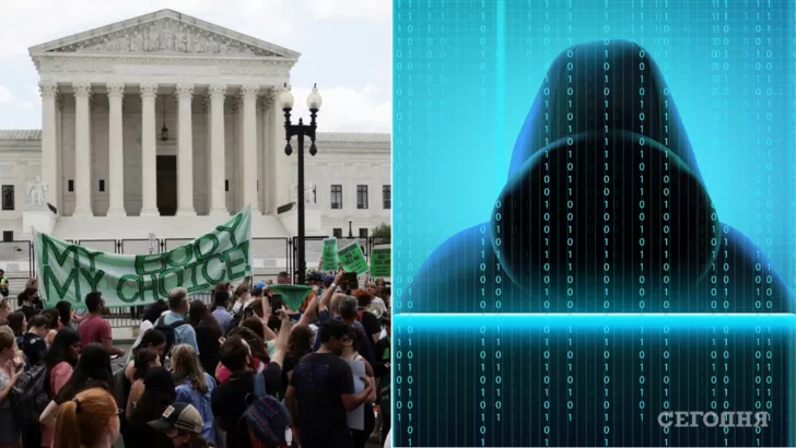 Хакеры  в ответ на запрет абортов в США украли 8 гигабайт личных данных у правительственных организаций