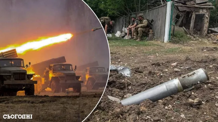 Противник обстреливает из артиллерии разных калибров украинских воинов.